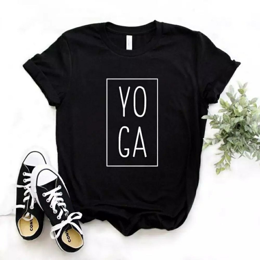 Yoga Soft Graphic Workout Tee Shirt